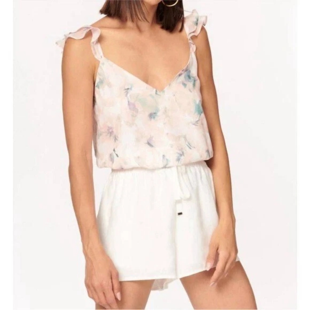 Cami NYC Cara Chiffon Cami Aegean Floral - Aegean Floral